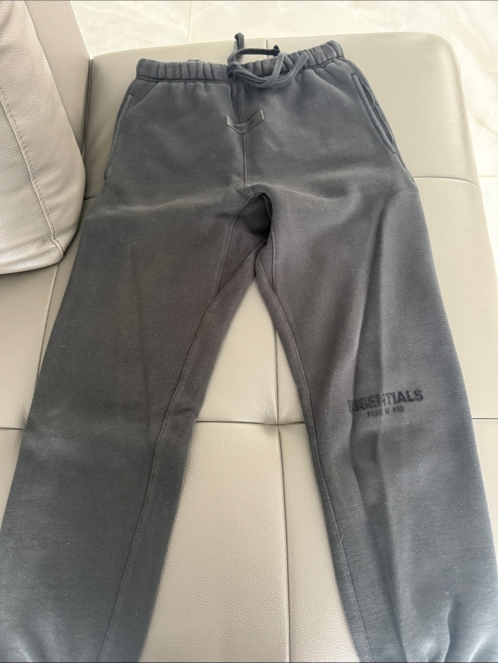 ESSENTIALS Black Jogger Sweatpants